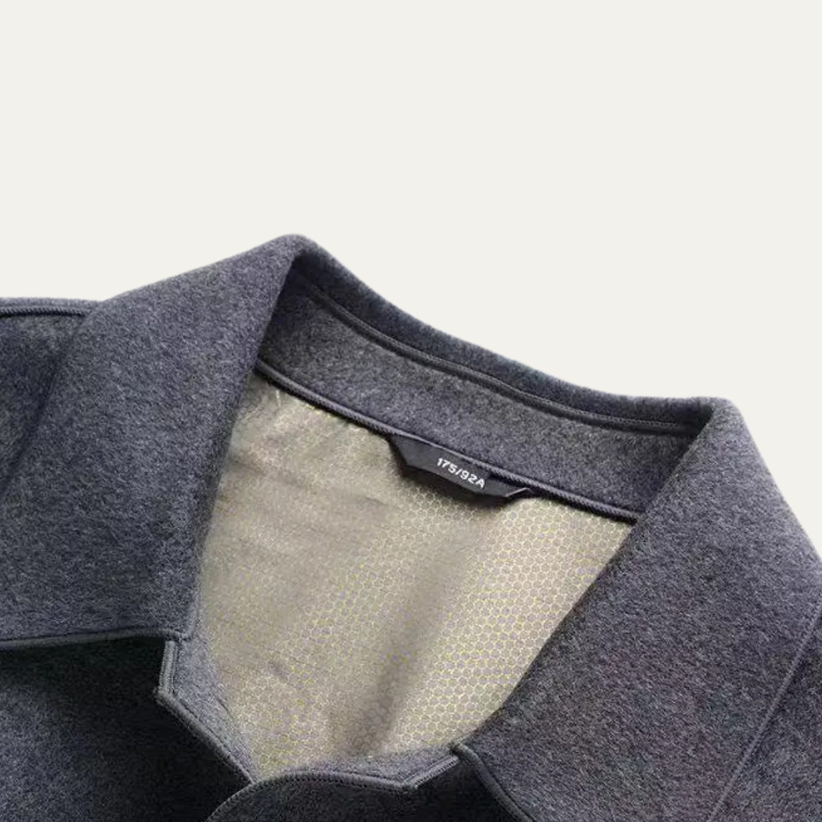Nash | Men's Smart Casual Wool Overshirt Gray