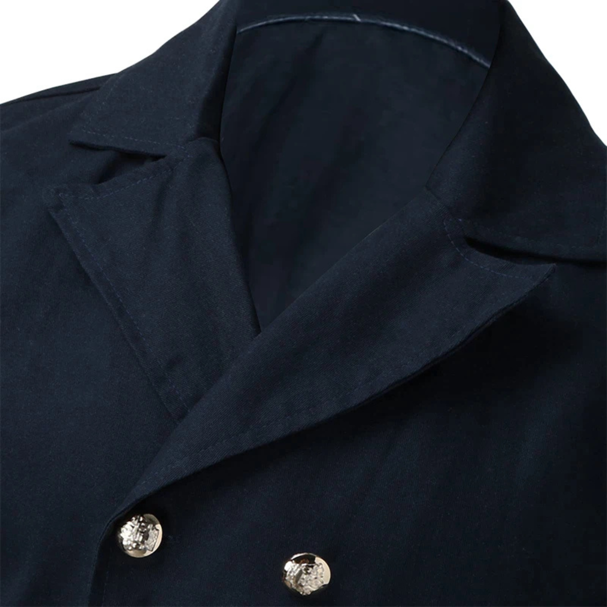 Wyatt | Men's Double Breasted Blazer Navy