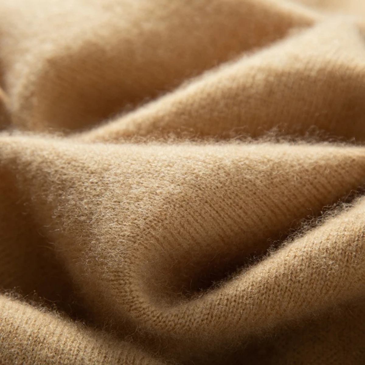 Bram | Men's Crew Neck Cashmere Sweater Cream