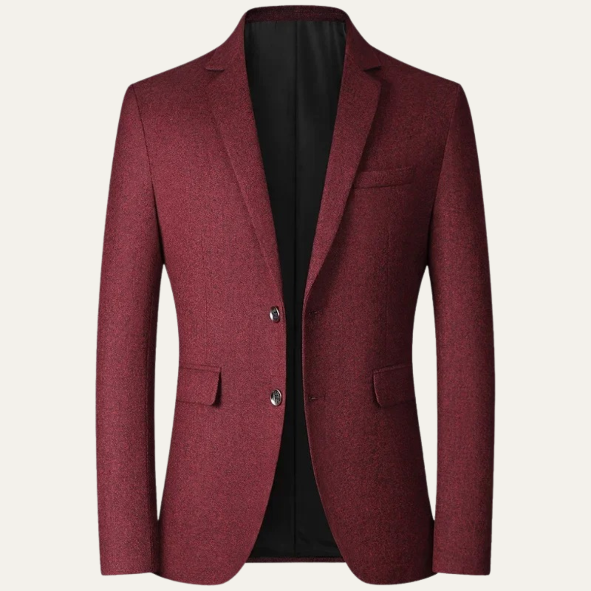 Callum | Men's Smart Casual Slim Fit Blazer Blue Heather