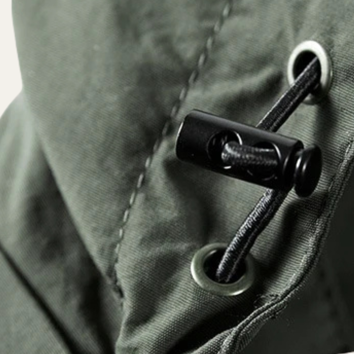 Ada | Men's Waterproof Rain Jacket Hooded Gray Windbreaker