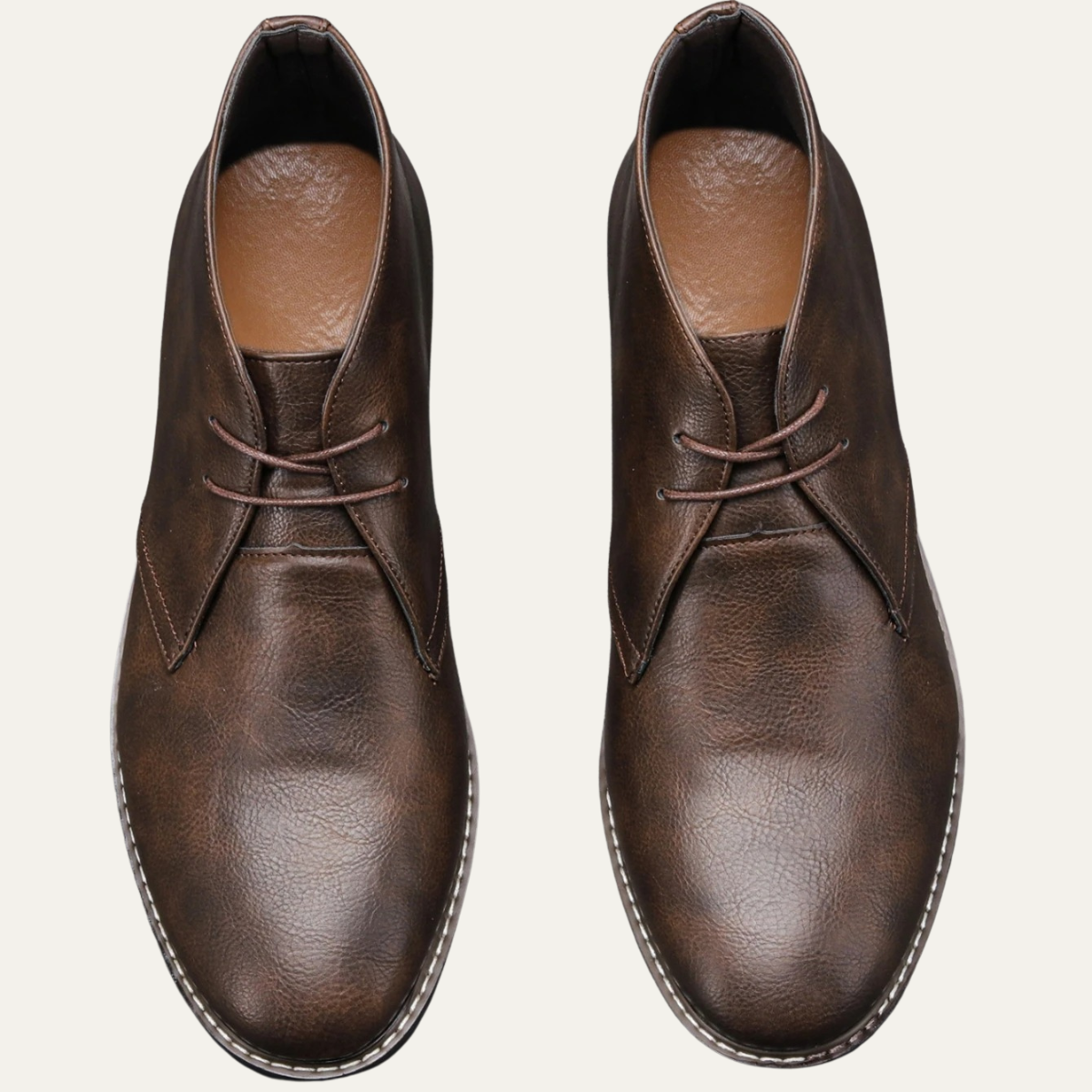 Wyatt | Men's Leather Chukka Boot Brown
