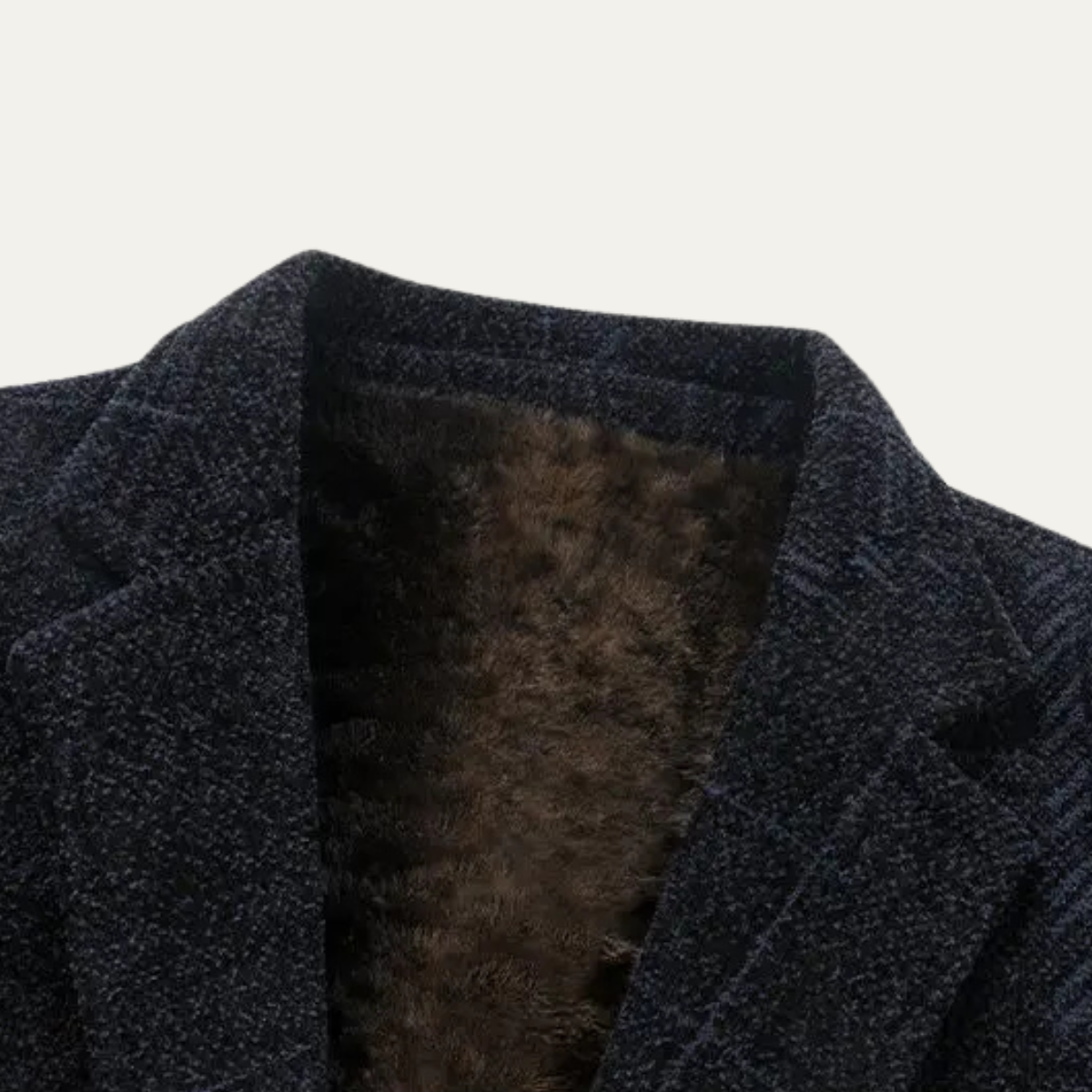 Bram | Men's Casual Wool Blazer Charcoal Gray Button Front