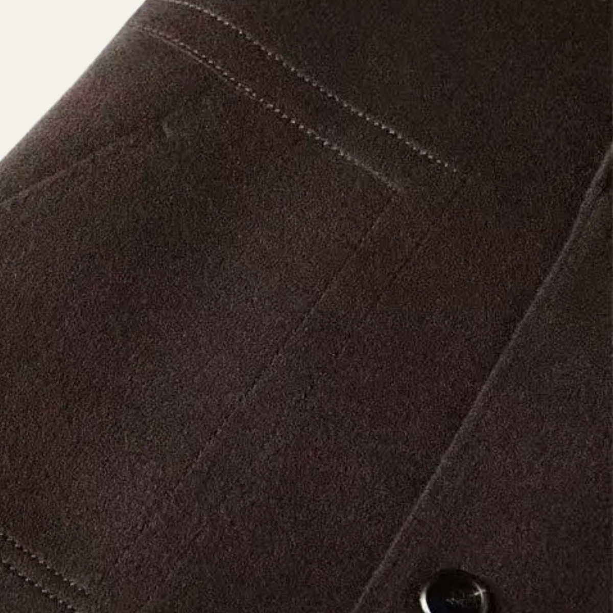 Callum | Men's Smart Casual Overcoat Brown