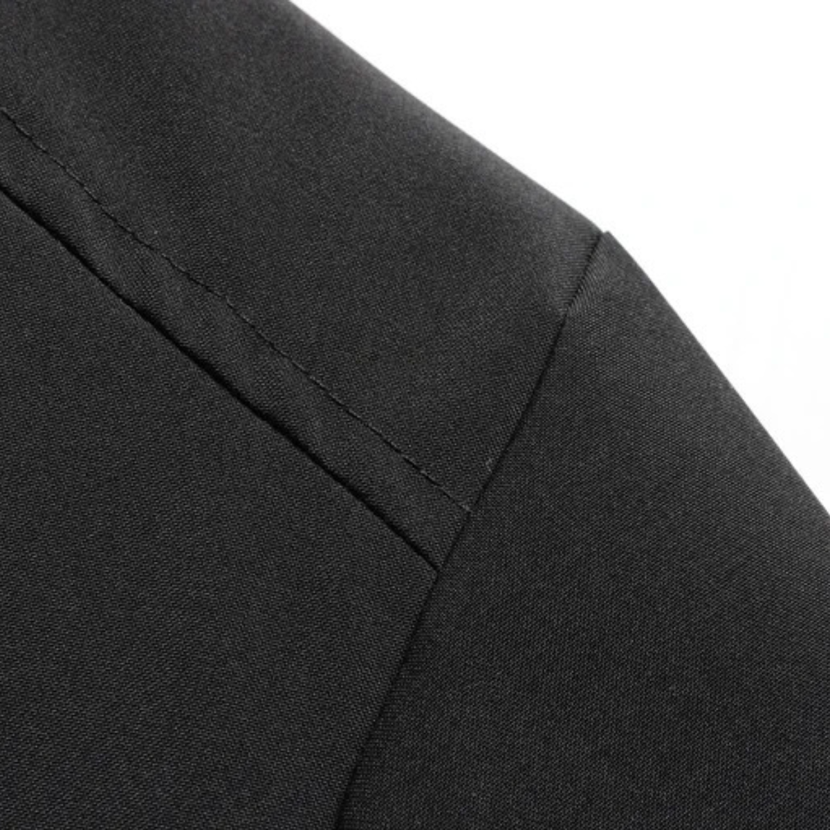 Callum | Men's Hooded Bomber Jacket Black Fleece Lined