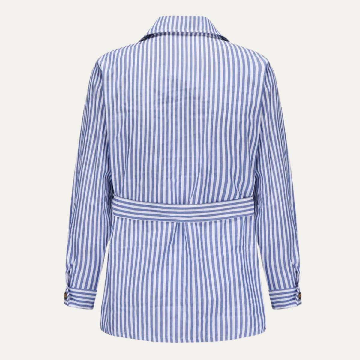 Cruz | Men's Striped Button Up Shirt Gray White Long Sleeve