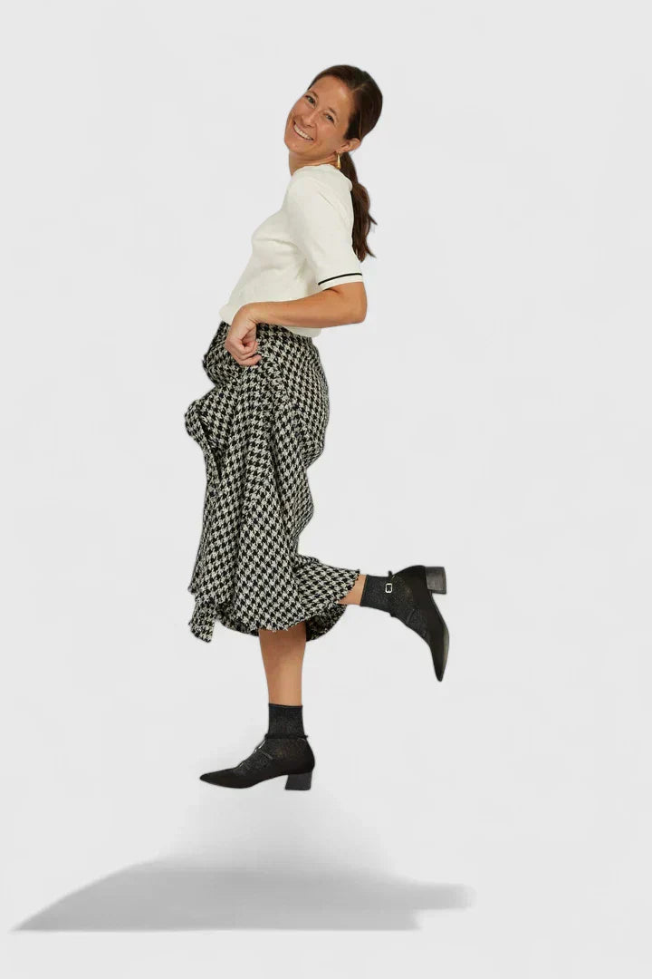 Isla | Women's Pointed Toe Mary Jane Block Heel Black