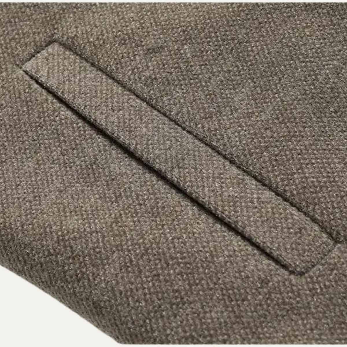 Axel | Men's Wool Blend Overcoat Gray Single Breasted