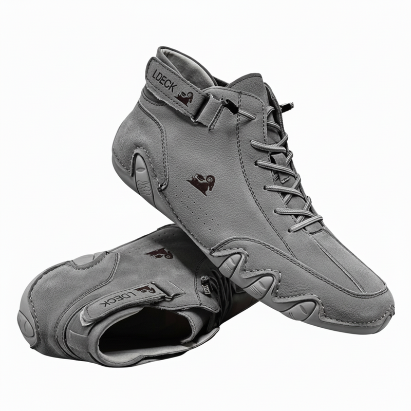 Axel | Men's Casual Lace Up Boot Tan Suede