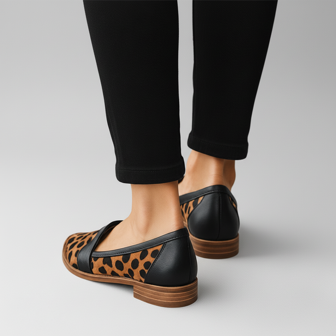 Lola | Women's Pointed Toe Loafer Slip On Black Suede