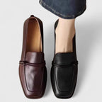 Dama Washington Sable women's black loafer slip on shoes comfort casual - view 3