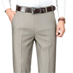 Dama Washington Rowan men's tailored dress pants gray textured - view 4
