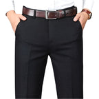 Dama Washington Rowan men's tailored dress pants gray textured - view 2