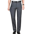 Dama Washington Rowan men's tailored dress pants gray textured - view 10