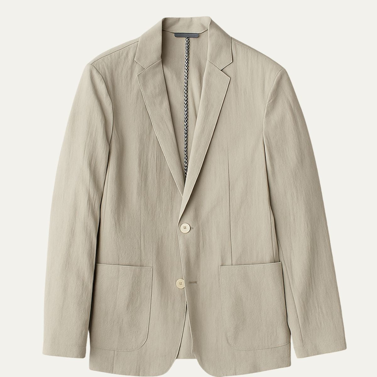 Callum | Men's Casual Linen Blazer Cream