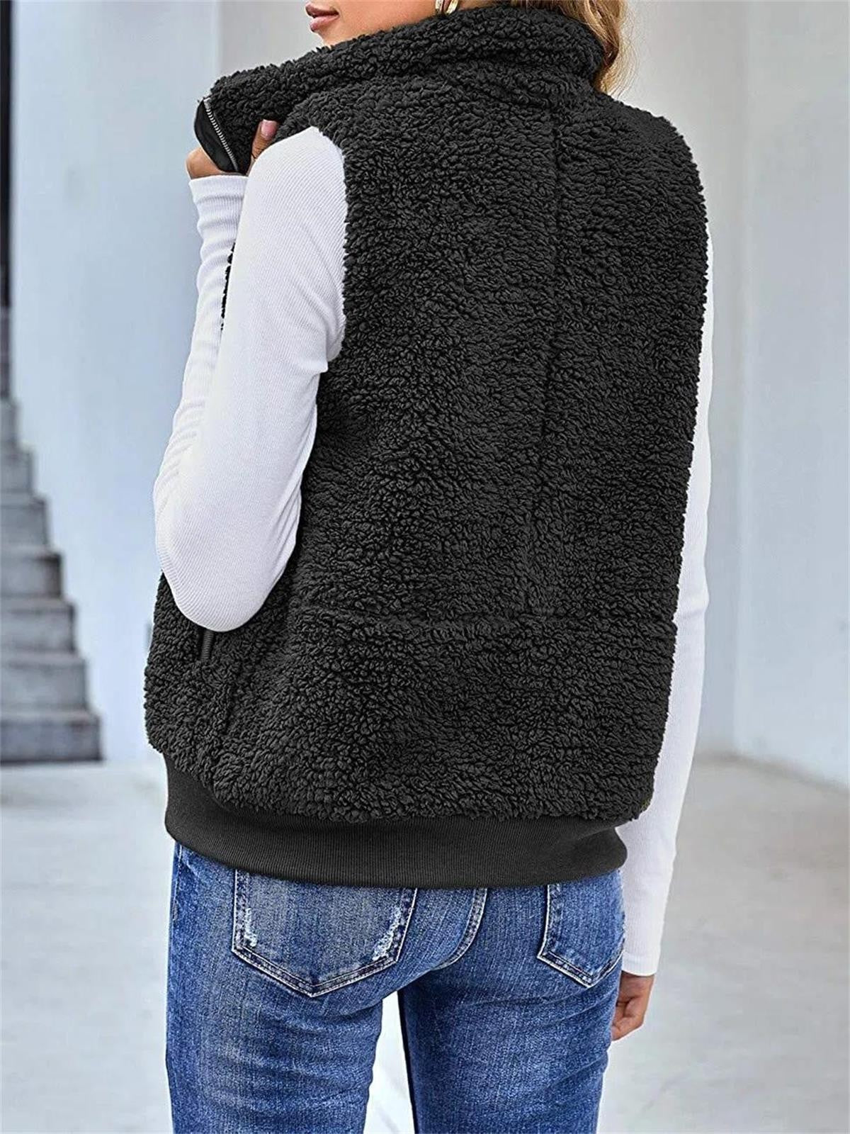 Dama Washington Rosaline women's zip up casual vest - view 2