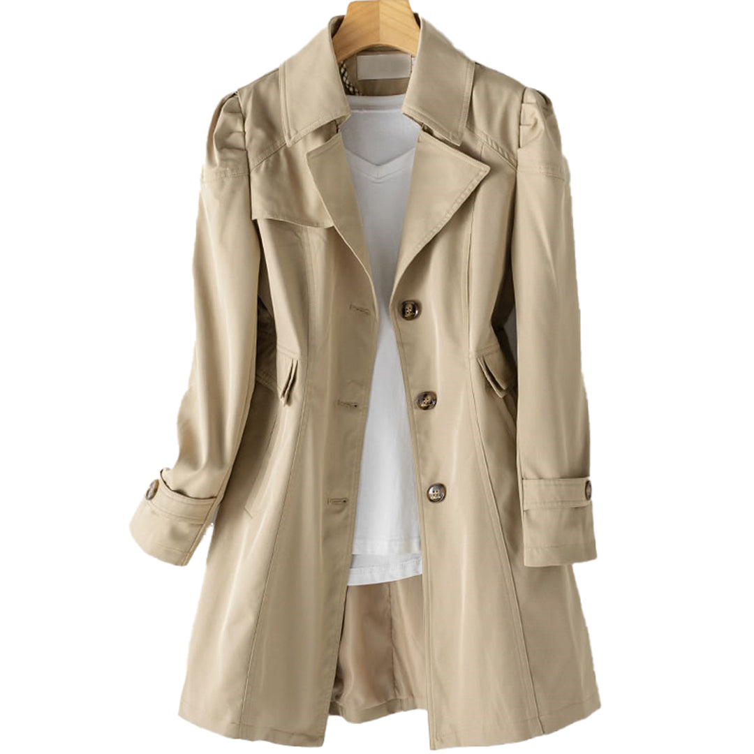 Dama Washington Wilhelmina women's double-breasted long trench coat - view 3