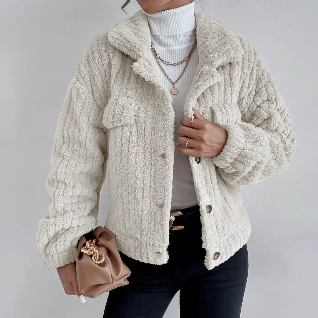 Dama Washington Jonquil women's button-down relaxed fit jacket - view 3