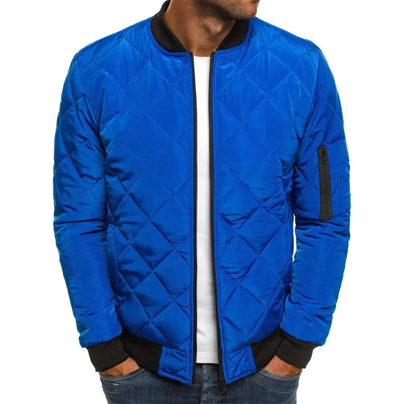 Dama Washington Donovan men's quilted bomber jacket - view 3