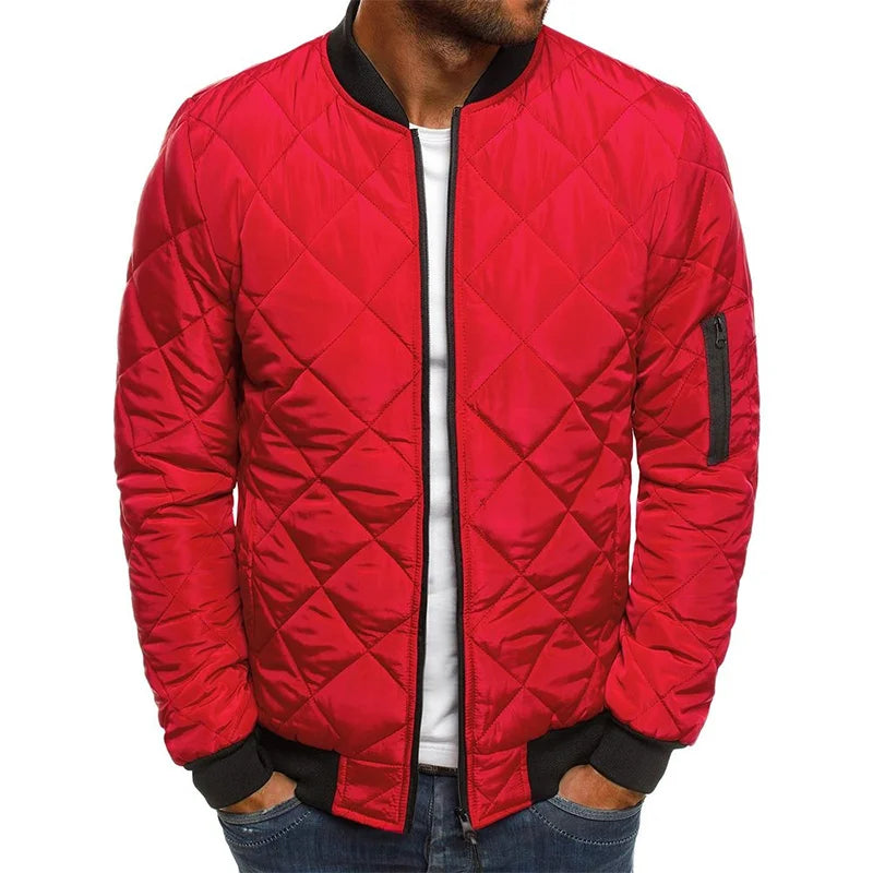 Dama Washington Donovan men's quilted bomber jacket - view 5