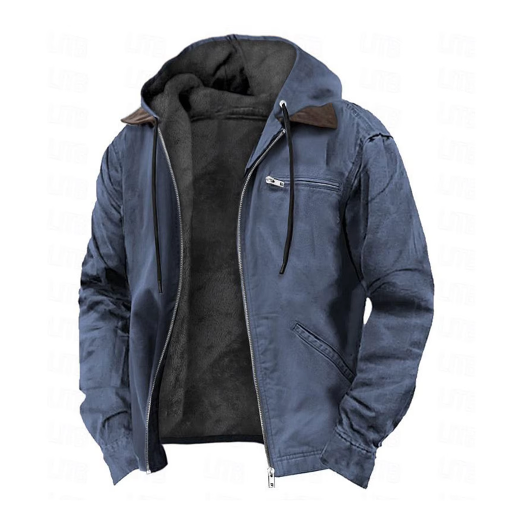 Dama Washington Eberhard men's hooded full zip jacket - view 3