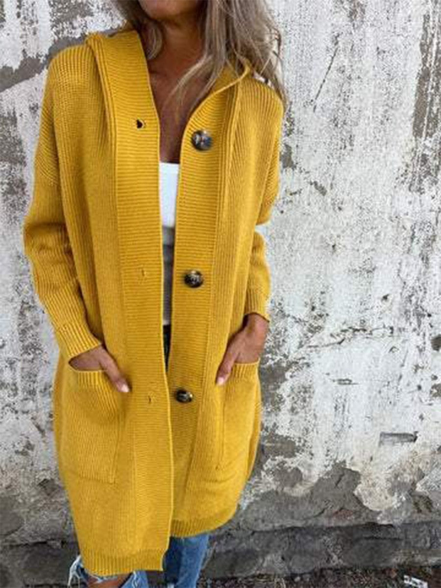 Dama Washington Helena women's longline hooded cardigan - view 3