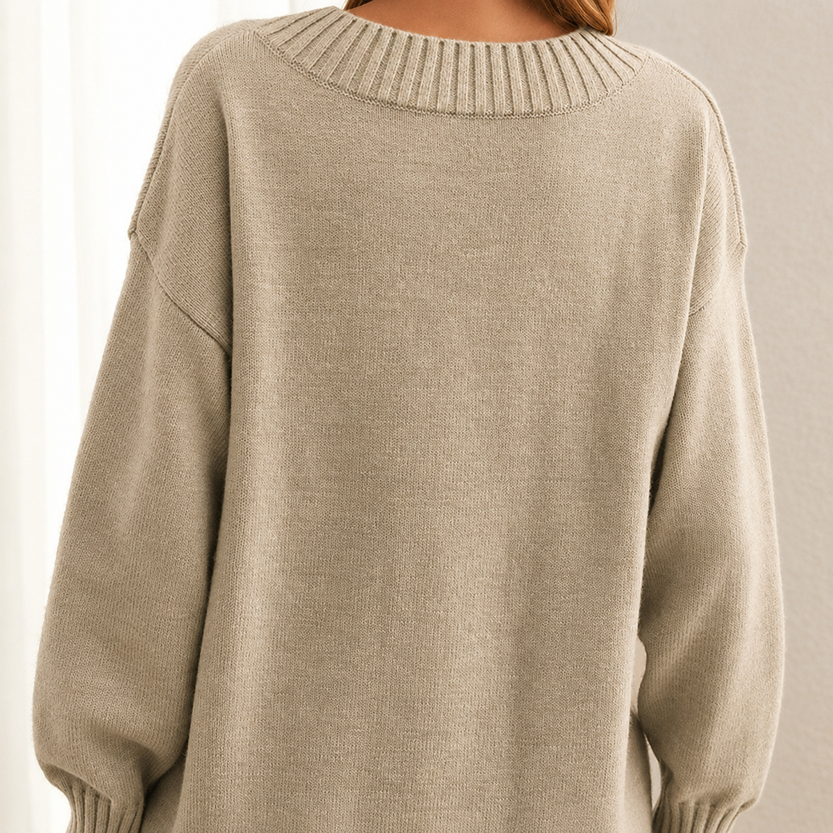 Dama Washington Emilia women's relaxed fit v-neck sweater - view 3