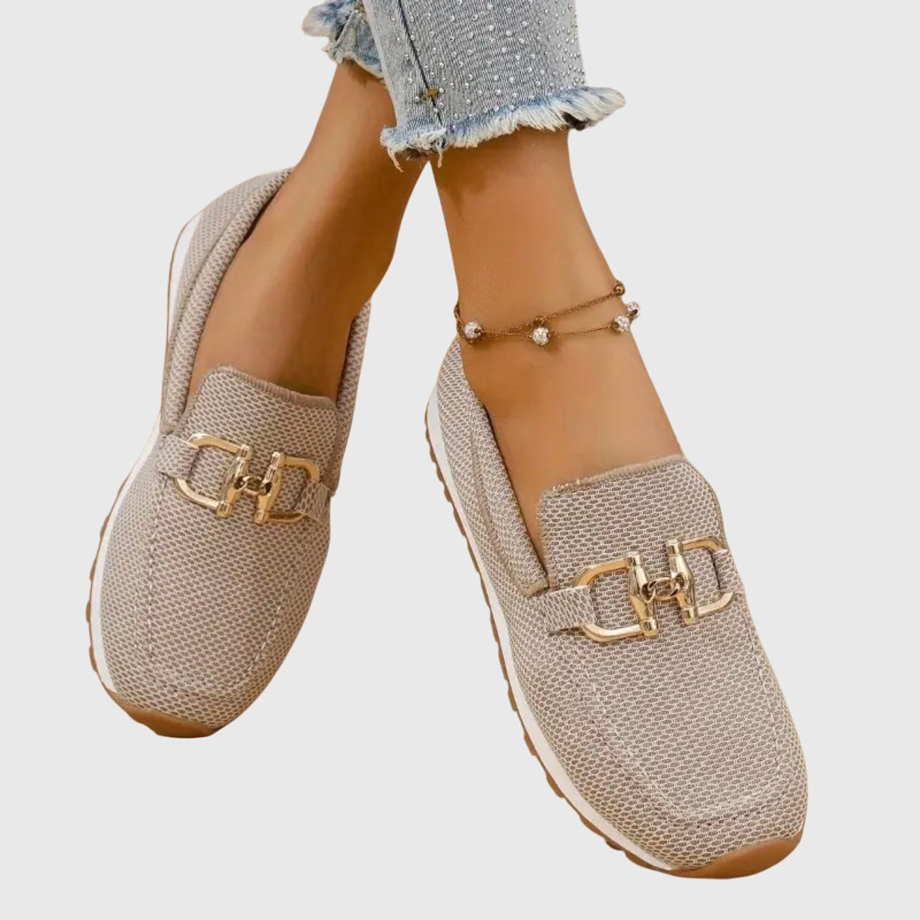 Rue | Women's Blue Mesh Loafer Comfort Slip On