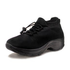 Dama Washington Vera women's knit walking shoes comfort fit navy blue - view 3