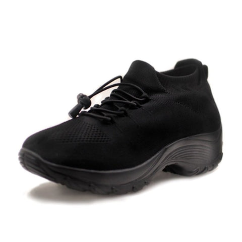 Vera | Women's Knit Walking Shoes Comfort Fit Navy Blue