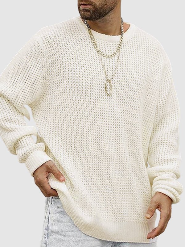 Dama Washington Duncan textured knit crew neck sweater - front view