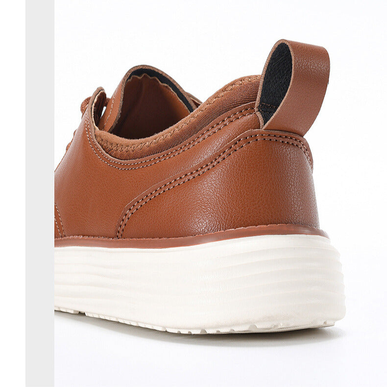 Tate | Men's Casual Lace Up Sneakers Navy White