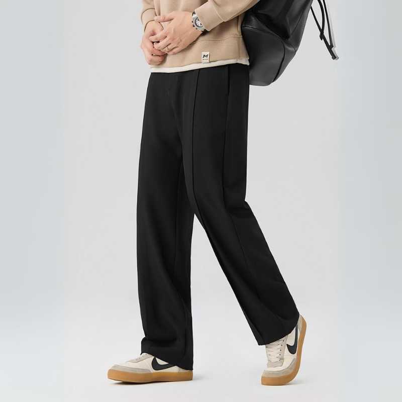 Grant | Men's Relaxed Fit Pleated Dress Pants Brown