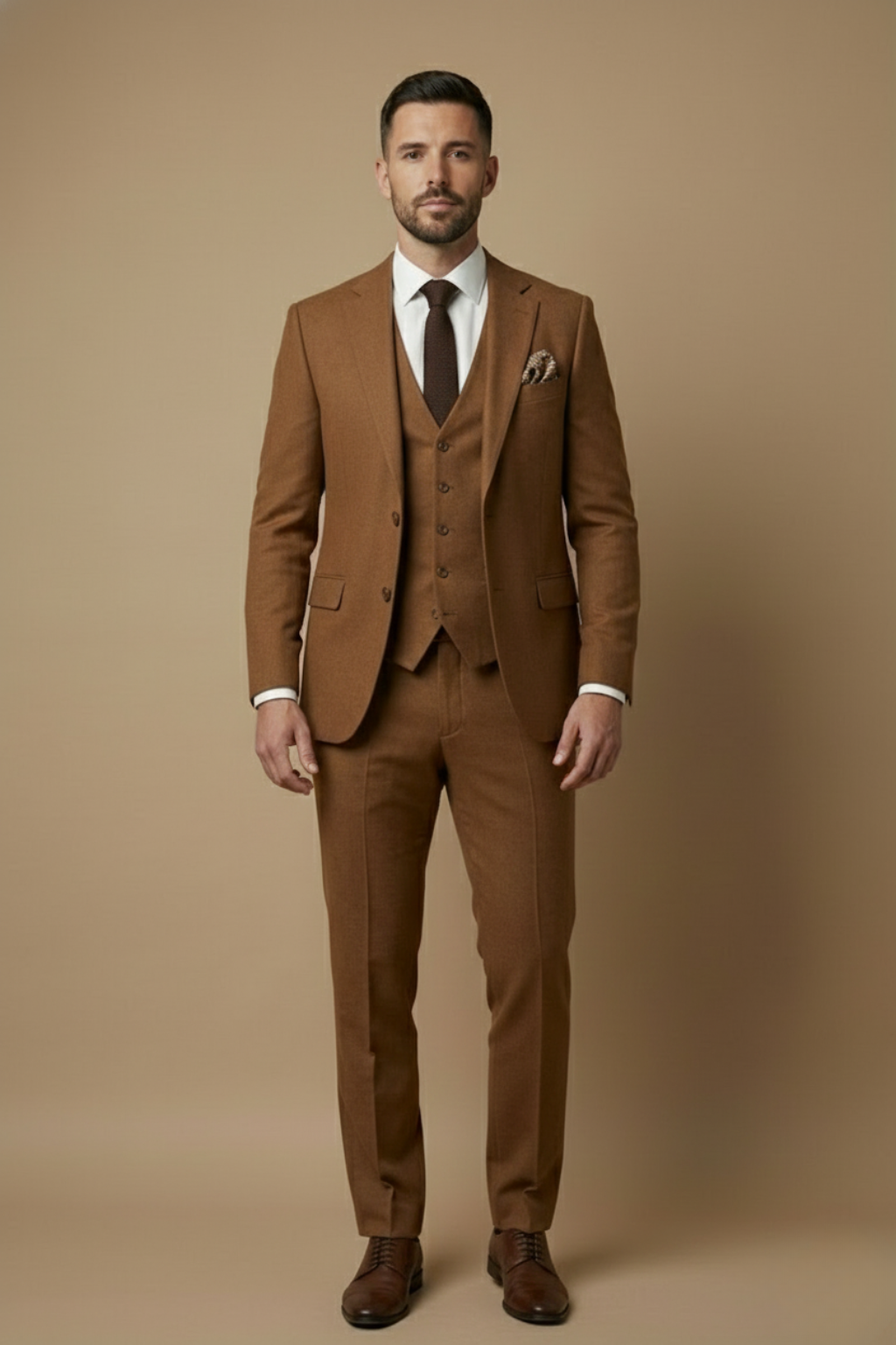 Cody | Men's Three Piece Suit Navy Wool Slim Fit
