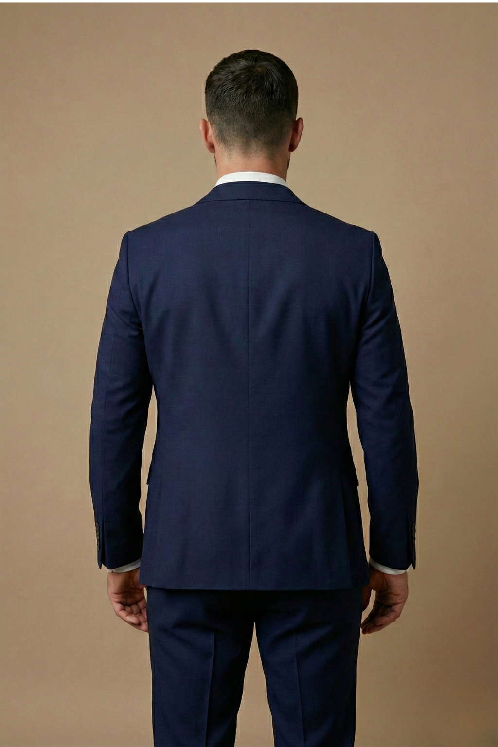 Cody | Men's Three Piece Suit Navy Wool Slim Fit