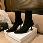 Dama Washington Winifred women's pointed toe kitten heel ankle boots - view 8