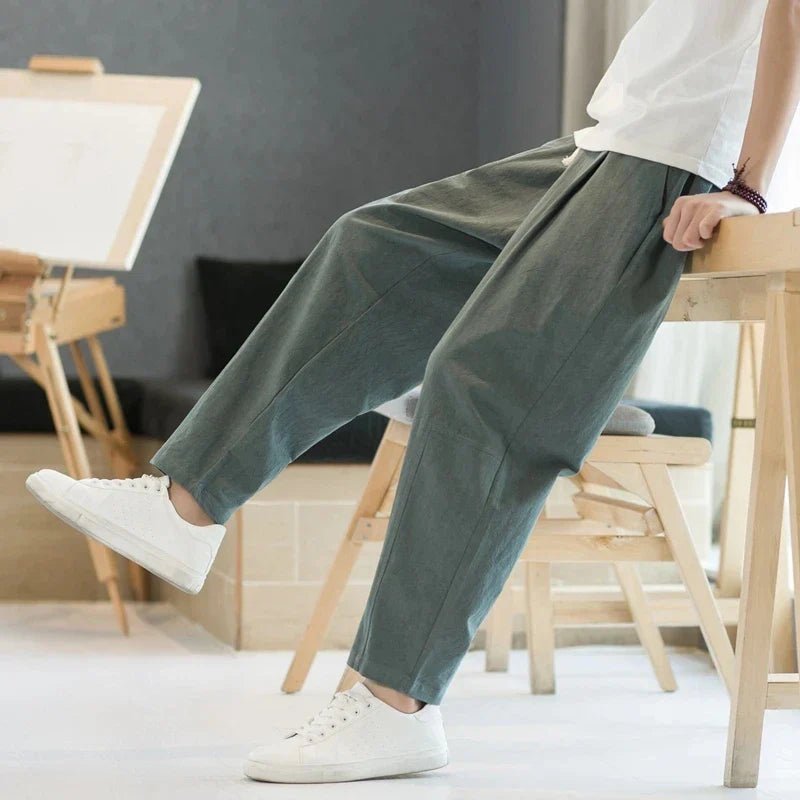 Cruz | Men's Wide Leg Jeans Gray Relaxed Fit