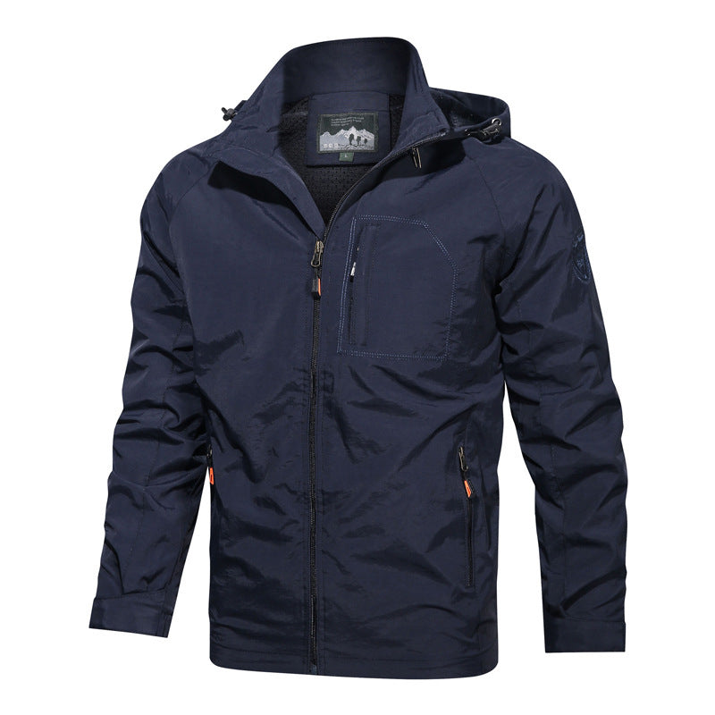 Dama Washington Elric men's hooded lightweight jacket - view 2