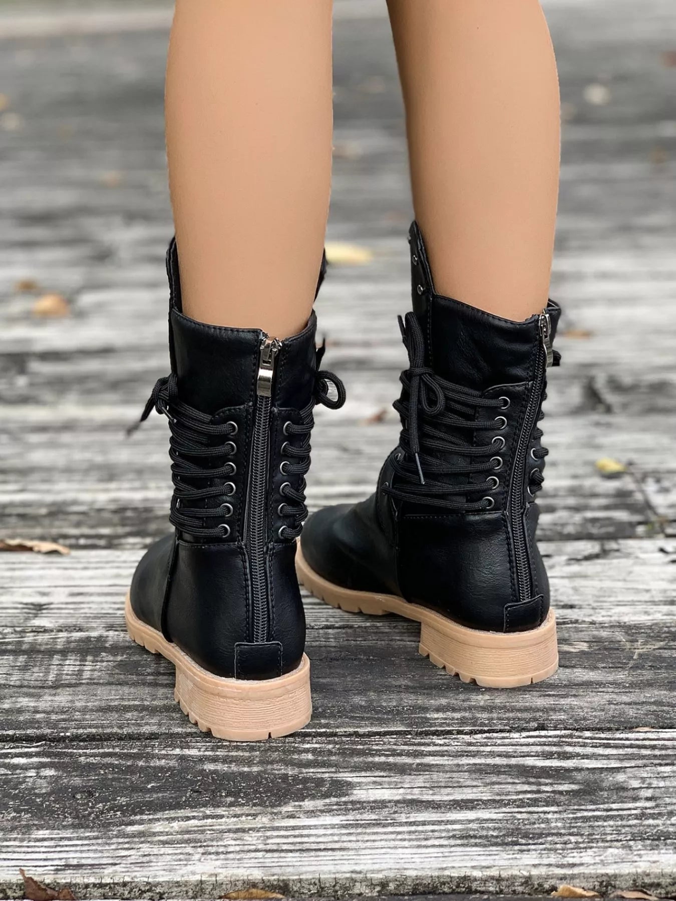 Dama Washington Saskia women's lace-up mid-calf boots - view 9
