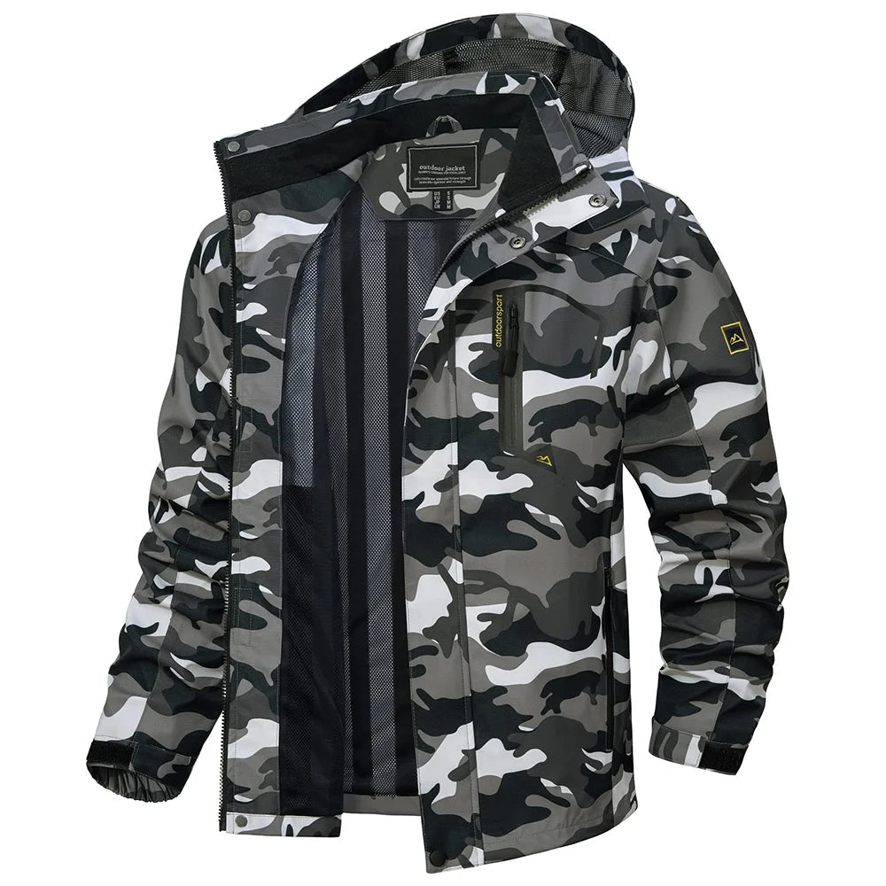 Dama Washington Egon men's hooded outdoor jacket - view 22