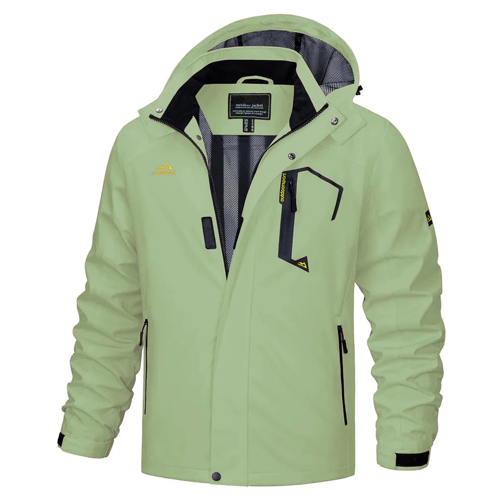 Dama Washington Egon men's hooded outdoor jacket - view 2