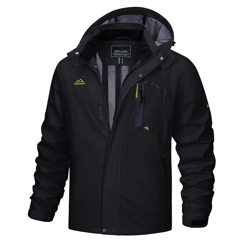 Dama Washington Egon men's hooded outdoor jacket - view 10