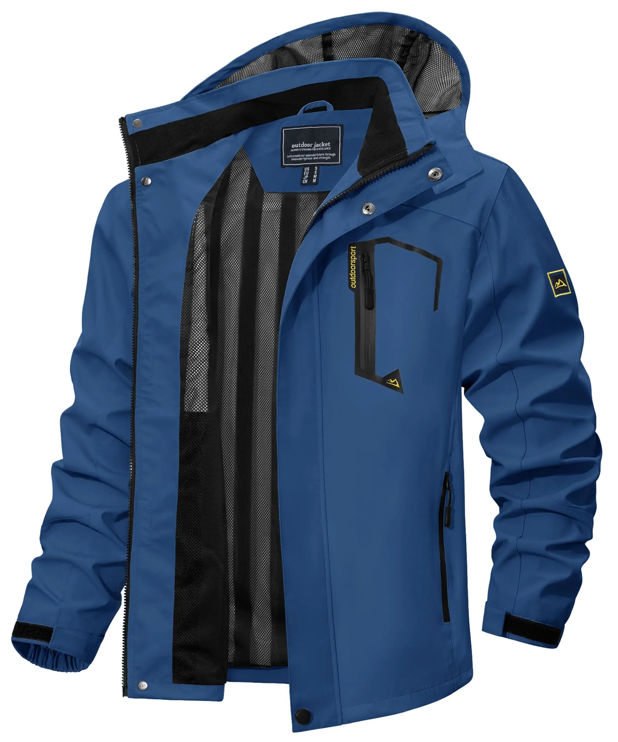 Dama Washington Egon men's hooded outdoor jacket - view 3