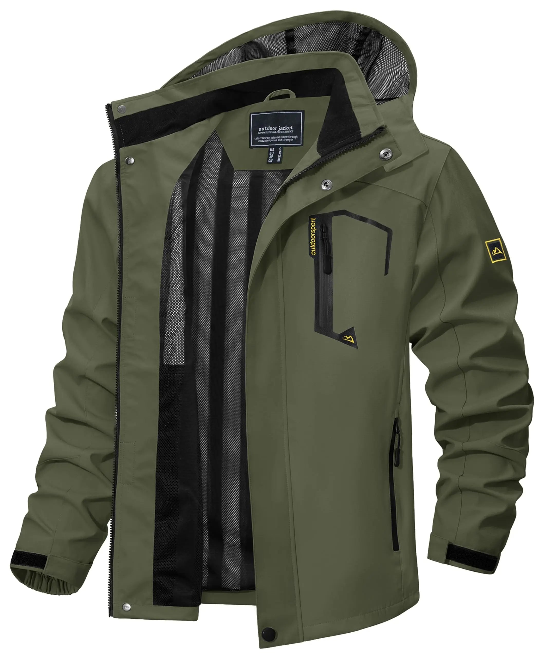 Dama Washington Egon men's hooded outdoor jacket - view 7