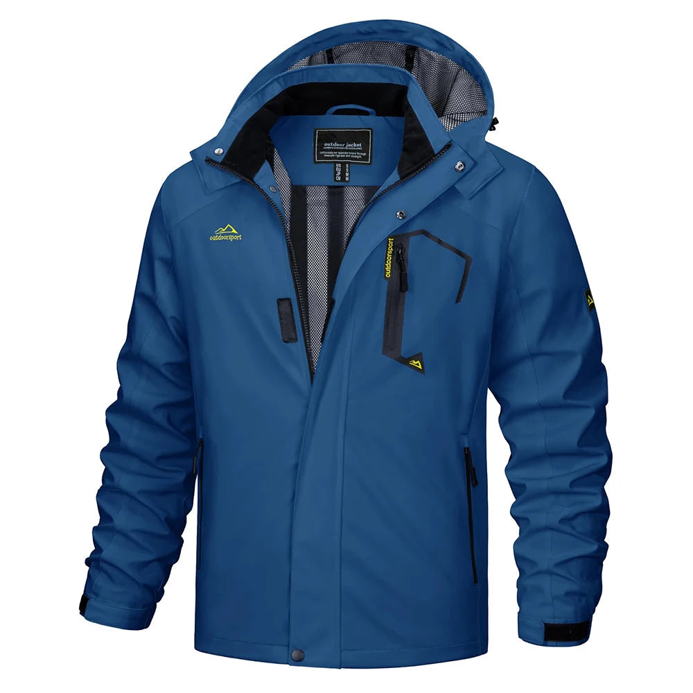 Dama Washington Egon men's hooded outdoor jacket - view 4