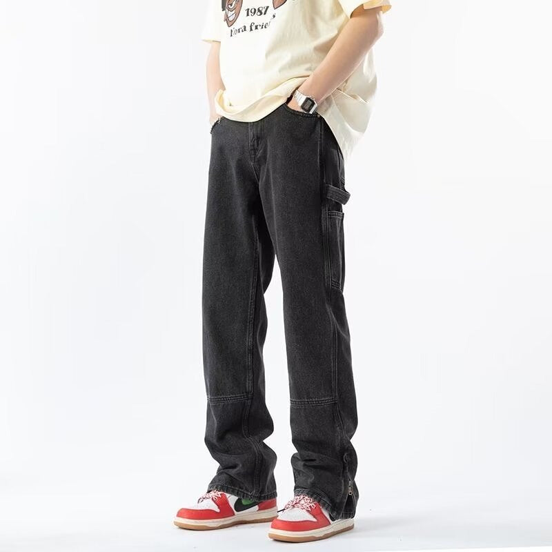 Blake | Men's Baggy Carpenter Jeans Black Wash