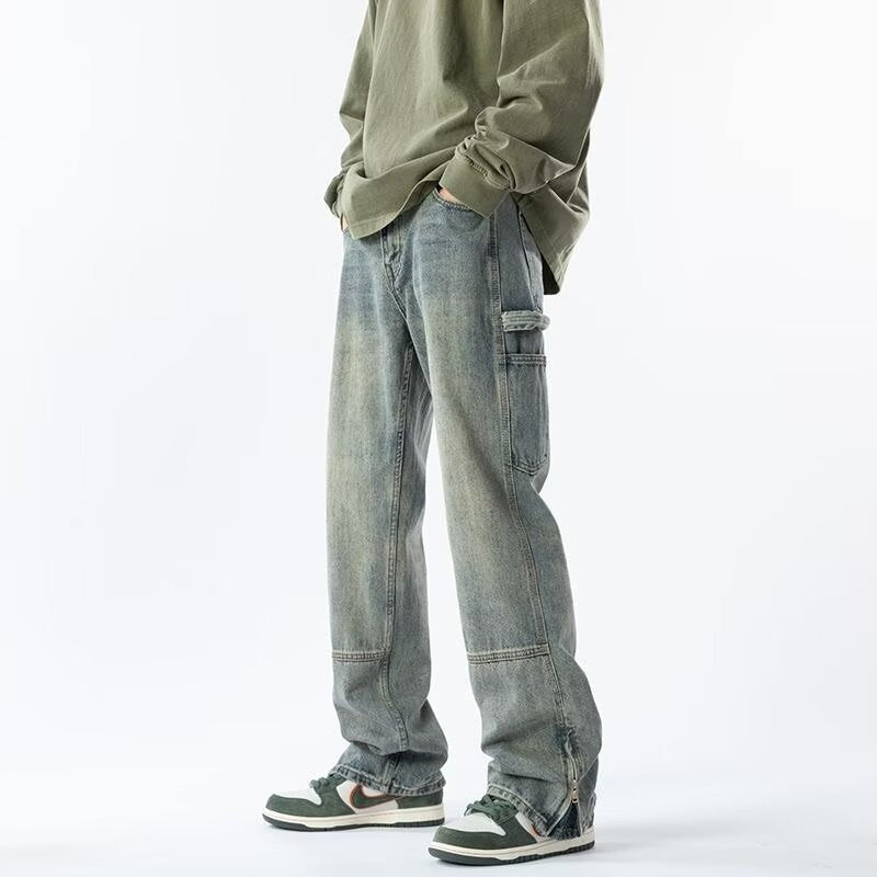 Blake | Men's Baggy Carpenter Jeans Black Wash