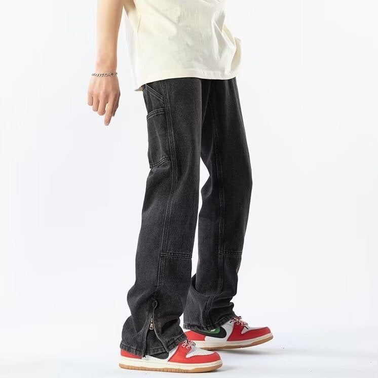 Blake | Men's Baggy Carpenter Jeans Black Wash
