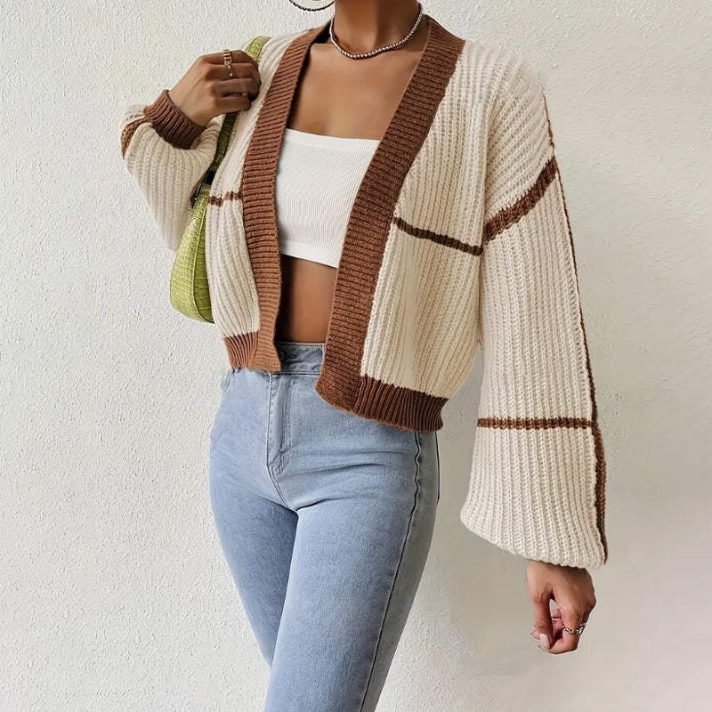 Dama Washington Aurora women's cropped cardigan - view 3