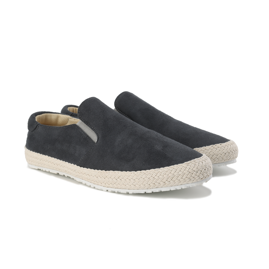 Corey | Men's Casual Slip On Loafer Cream Espadrille
